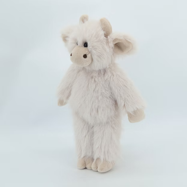 Dingle Dangle Beige Highland Cow