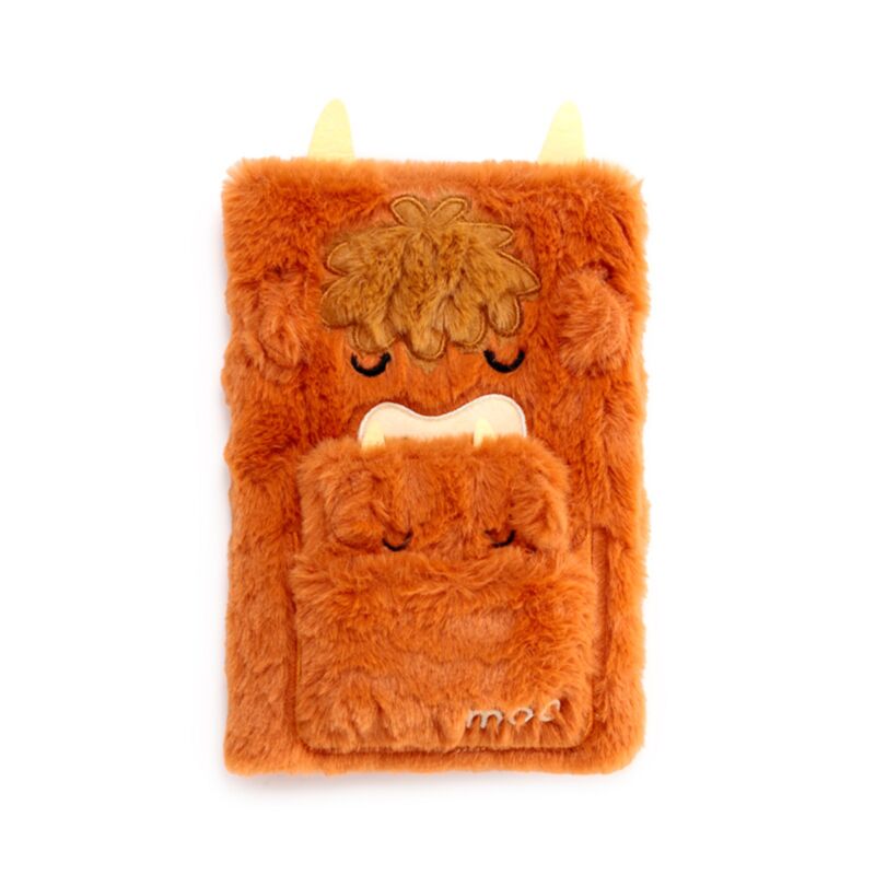 Highland Coo Cow Plush Notebook with Pouch & Mini Notebook