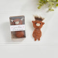 TINY WORLD HIGHLAND COW KEEPSAKE