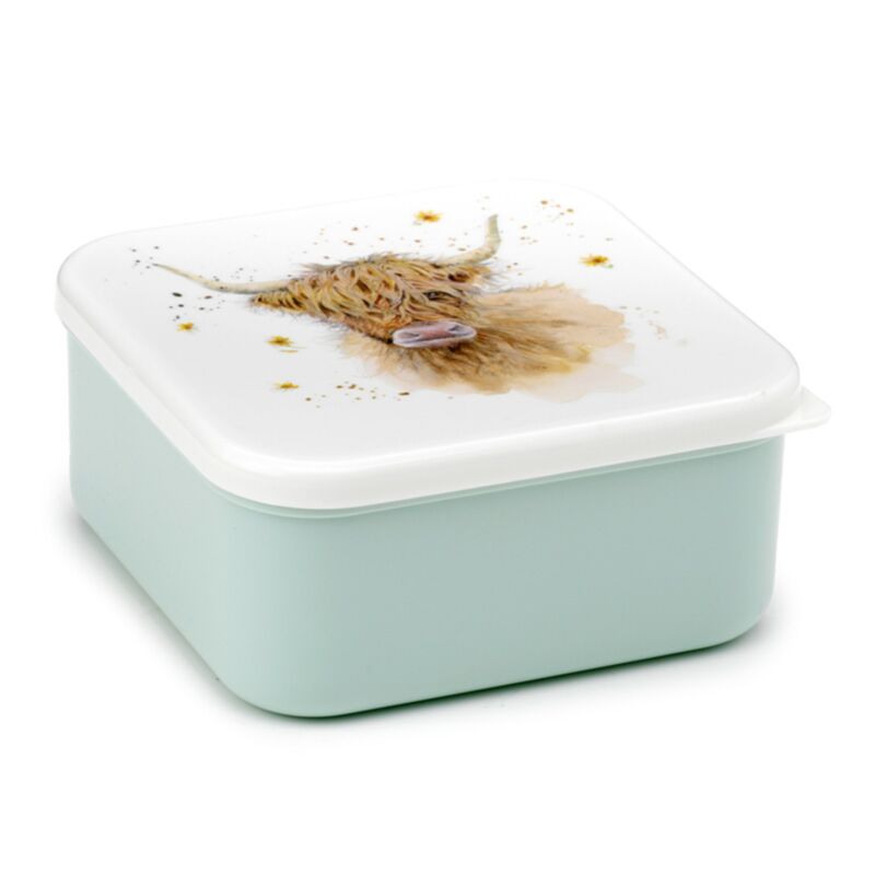 Jan Pashley Highland Coo Cow Set of 3 Lunch Box M/L/XL