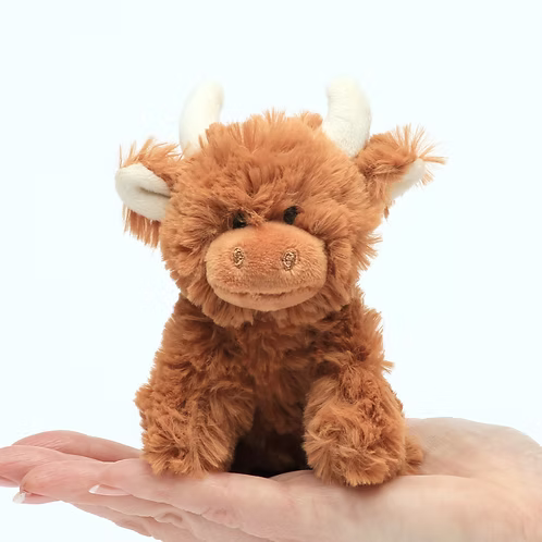 Mini Brown Highland Coo Cow
