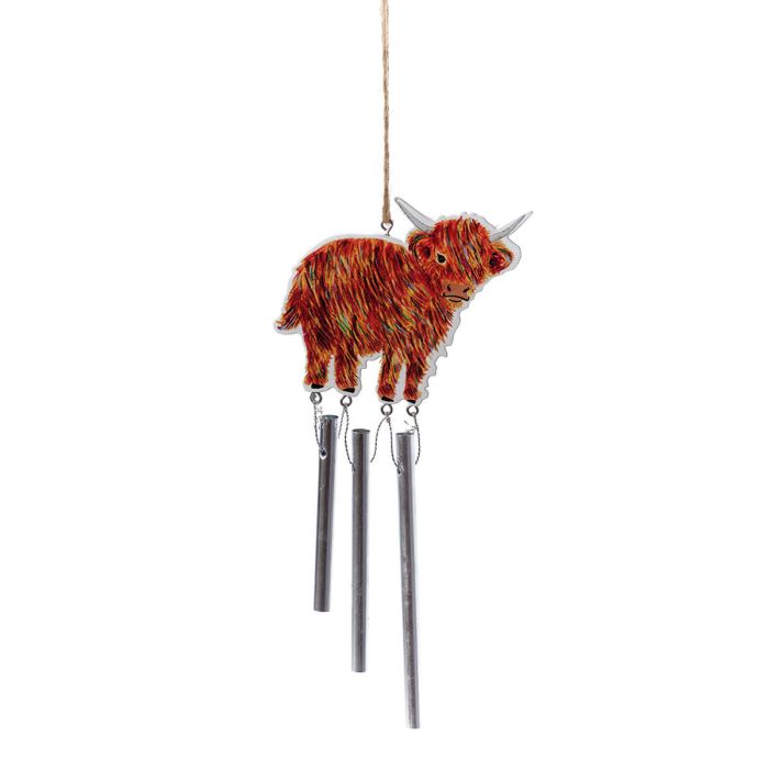 HIGHLAND COO RAINBOW WINDCHIME