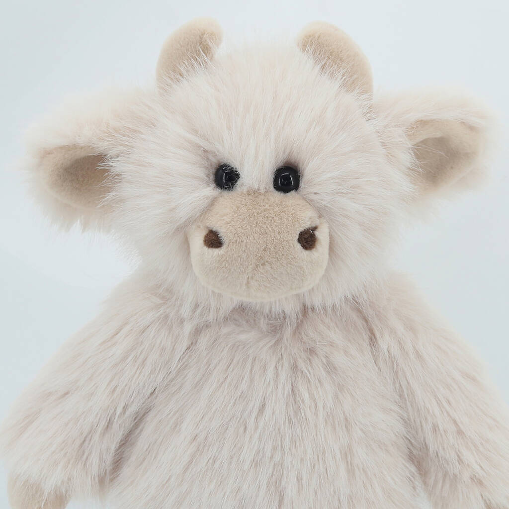 Dingle Dangle Beige Highland Cow