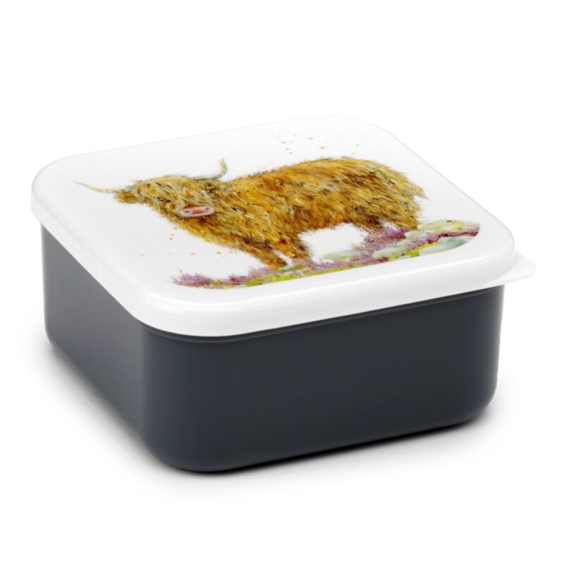Jan Pashley Highland Coo Cow Set of 3 Lunch Box M/L/XL