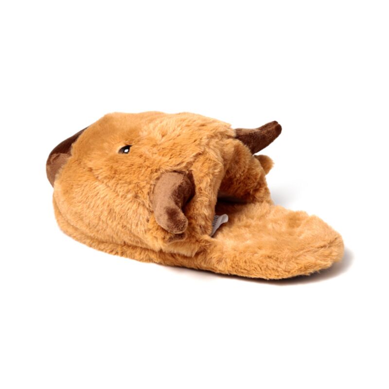 Highland Coo Cow Slip On Slippers (Unisex One Size)
