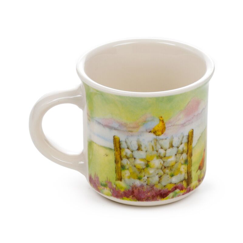 Jan Pashley Highland Coo Cow Set of 2 Porcelain Espresso Cups 75ml