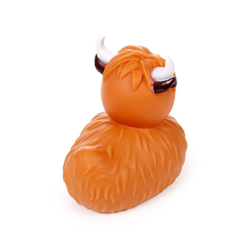Hairy Coos Cow Highland Coo Duck Bath Time Toy