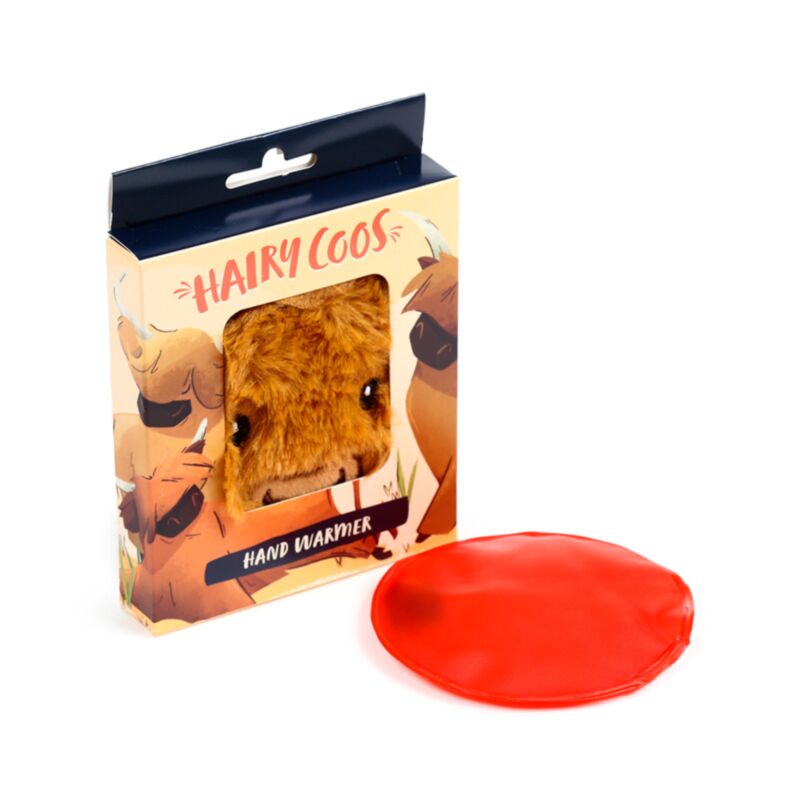 Highland Coo Cow Plush Hand Warmer