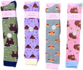 Ladies Wellington Boot Socks Highland Cow