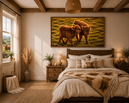 Found My Best Friend | Highland Cow Nursery Collection | Instant Download