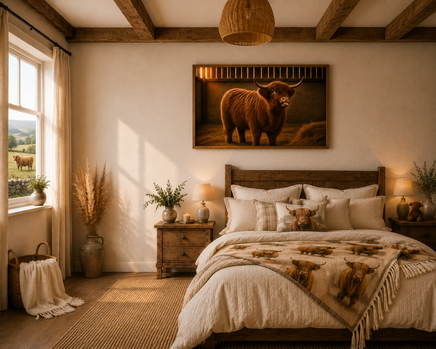 I Regret Nothing | Highland Cow Nursery Collection | Instant Download