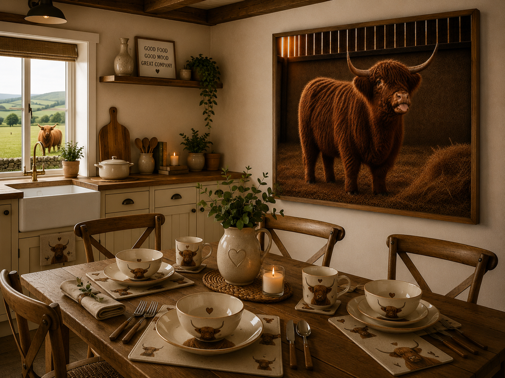 I Regret Nothing | Highland Cow Nursery Collection | Instant Download