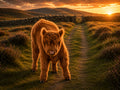 The Little Explorer | Highland Cow Nursery Collection | Instant Download