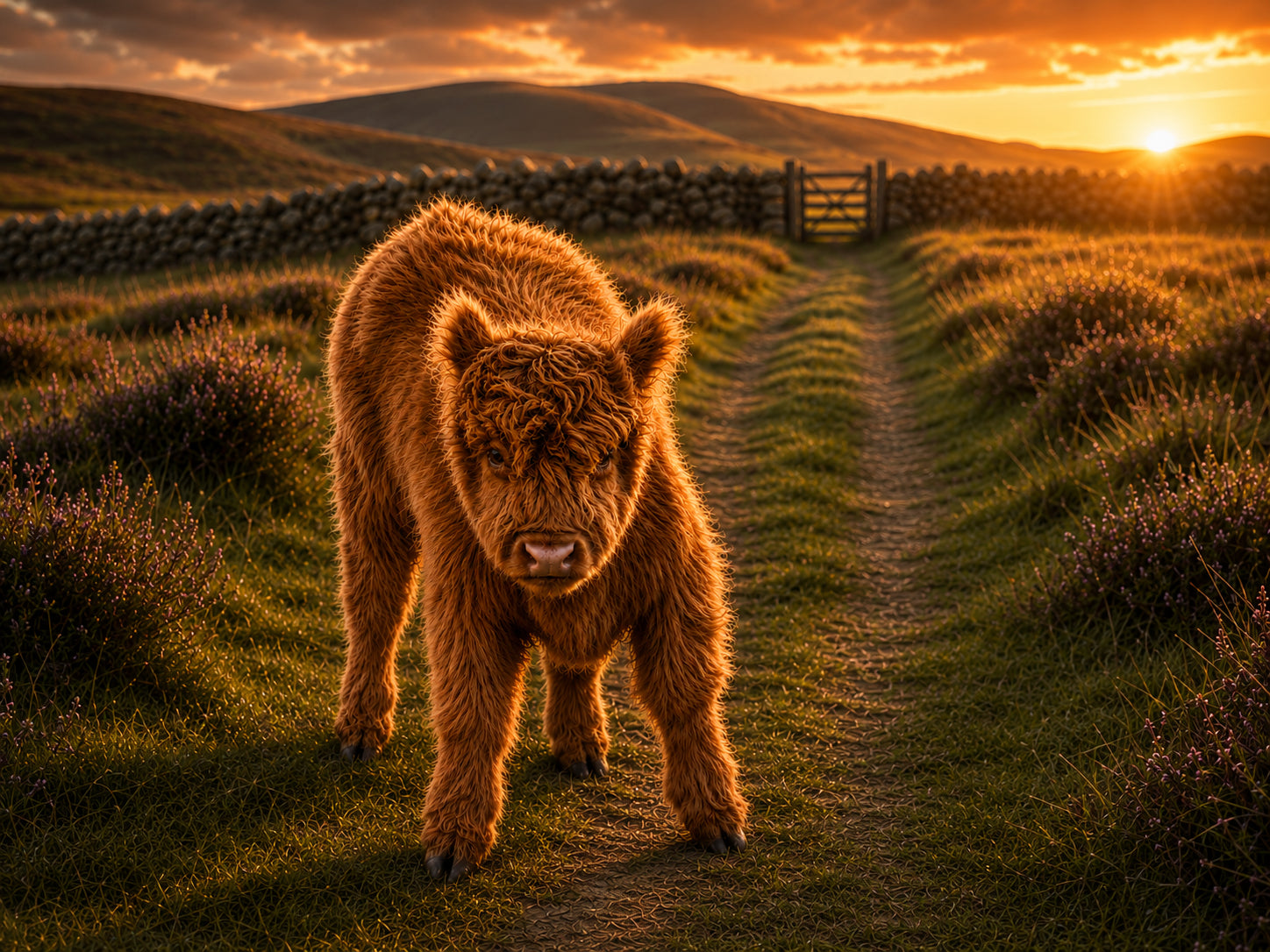 The Little Explorer | Highland Cow Nursery Collection | Instant Download