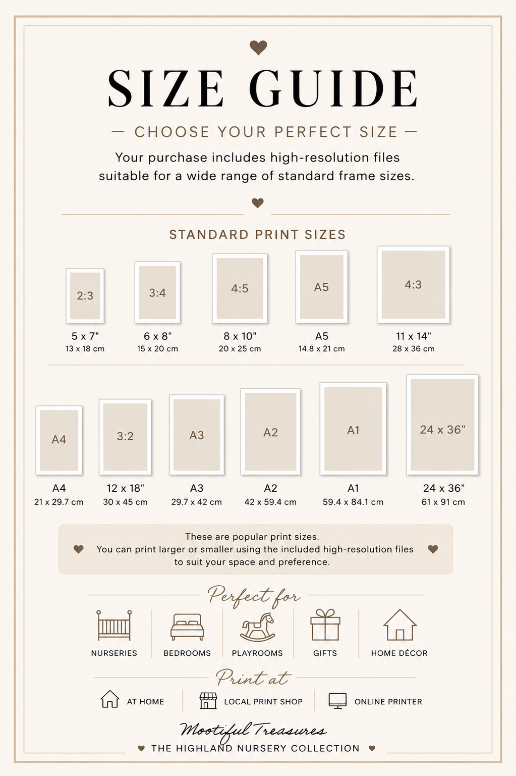 Home at Last | Highland Cow Nursery Collection | Instant Download