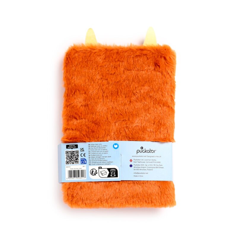 Highland Coo Cow Plush Notebook with Pouch & Mini Notebook