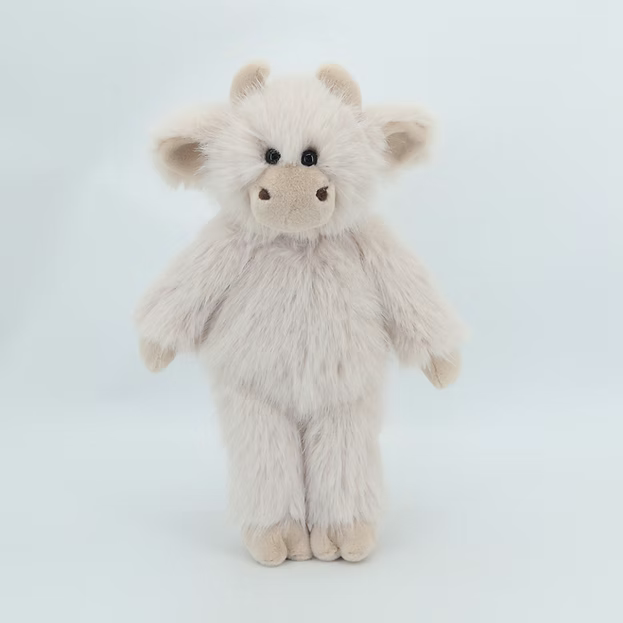 Dingle Dangle Beige Highland Cow
