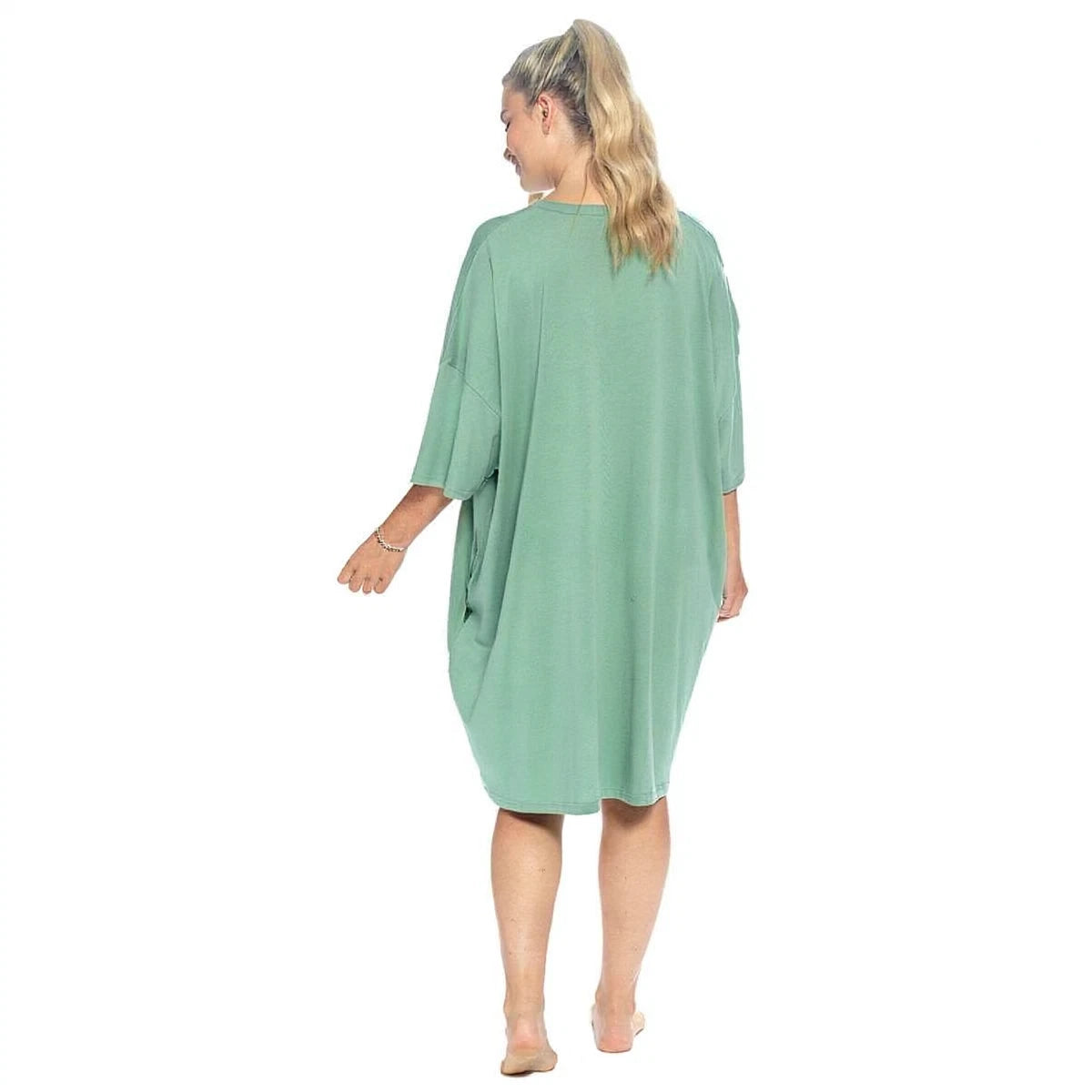 Oversized Highland Cow Nightie with Pockets