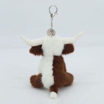Jomanda Texas Longhorn Cow Keyring