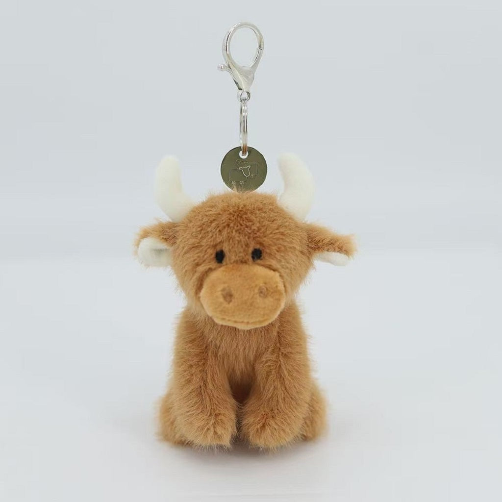 Jomanda Highland Brown Cow Keyring