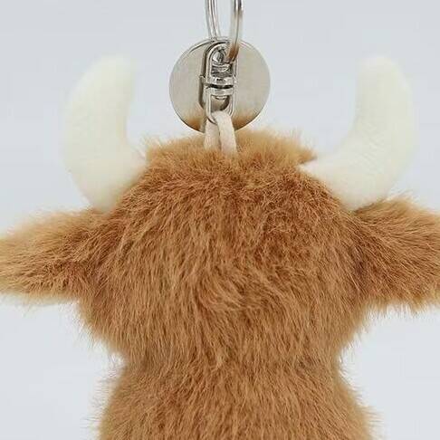 Jomanda Highland Brown Cow Keyring