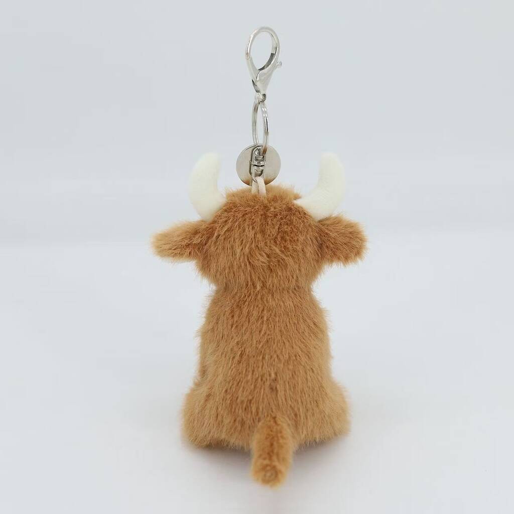Jomanda Highland Brown Cow Keyring