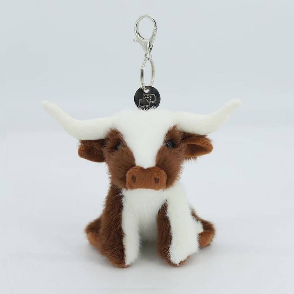 Jomanda Texas Longhorn Cow Keyring