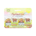 Jan Pashley Highland Coo Cow Magnetic Bookmark Set