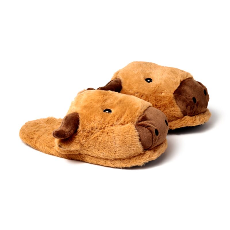 Highland Coo Cow Slip On Slippers (Unisex One Size)