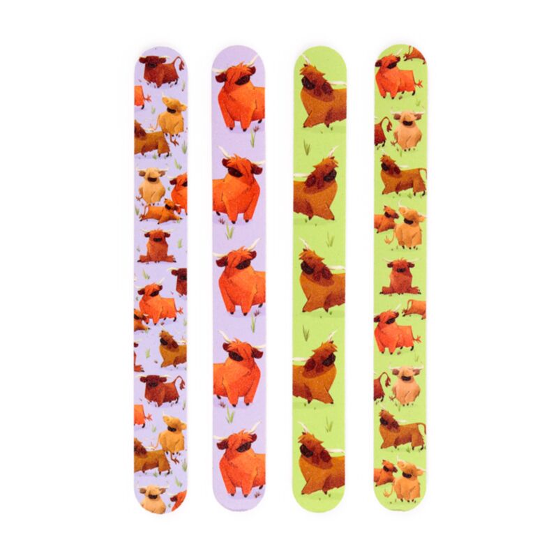 Hairy Coos Cow Highland Coo Nail File