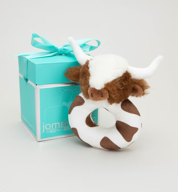 Texas Longhorn Baby Rattle